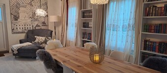 Apartment 'Gnadenhof Saale Wittgenstein' with Shared Terrace, Private Garden and Wi-Fi