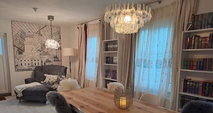 Apartment 'Gnadenhof Saale Wittgenstein' with Shared Terrace, Private Garden and Wi-Fi