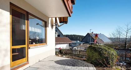 Ferienwohnung 'Mit Terasse 110qm' mit Bergblick, privater Terrasse und Wi-Fi
