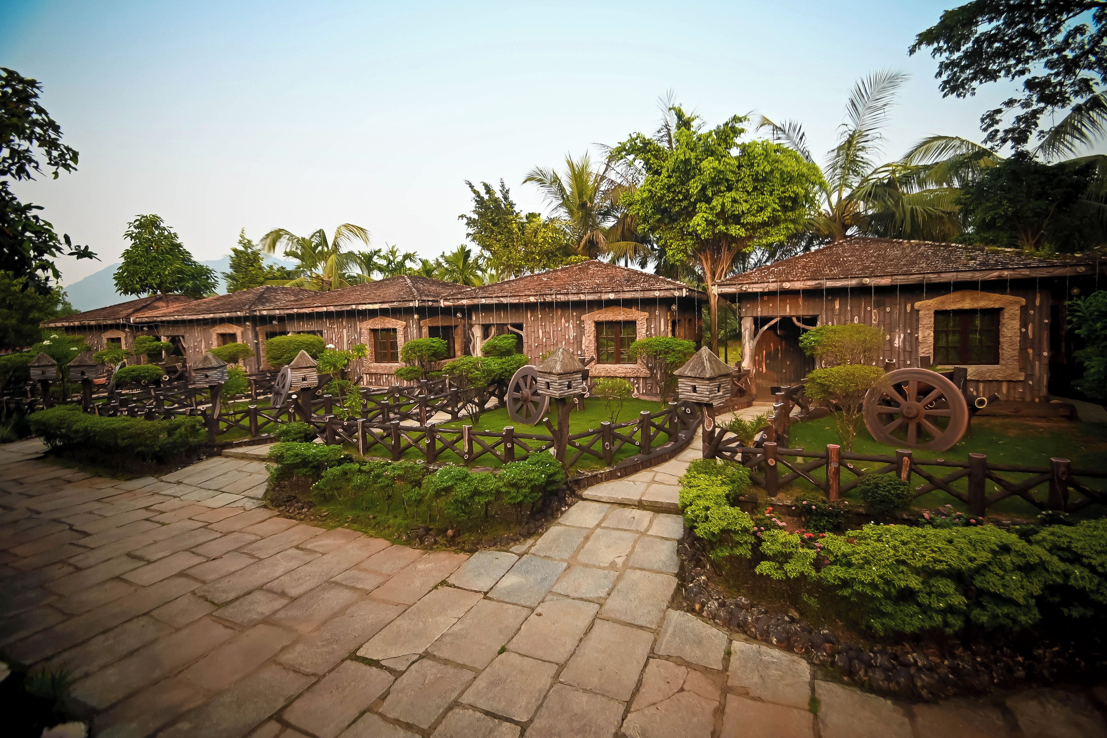 Feriehus - udsigt til have | Gratis Wi-Fi