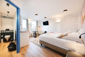Appartement | 1 chambre, espace de travail pour ordinateur portable