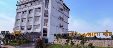 Voorkant van accommodatie