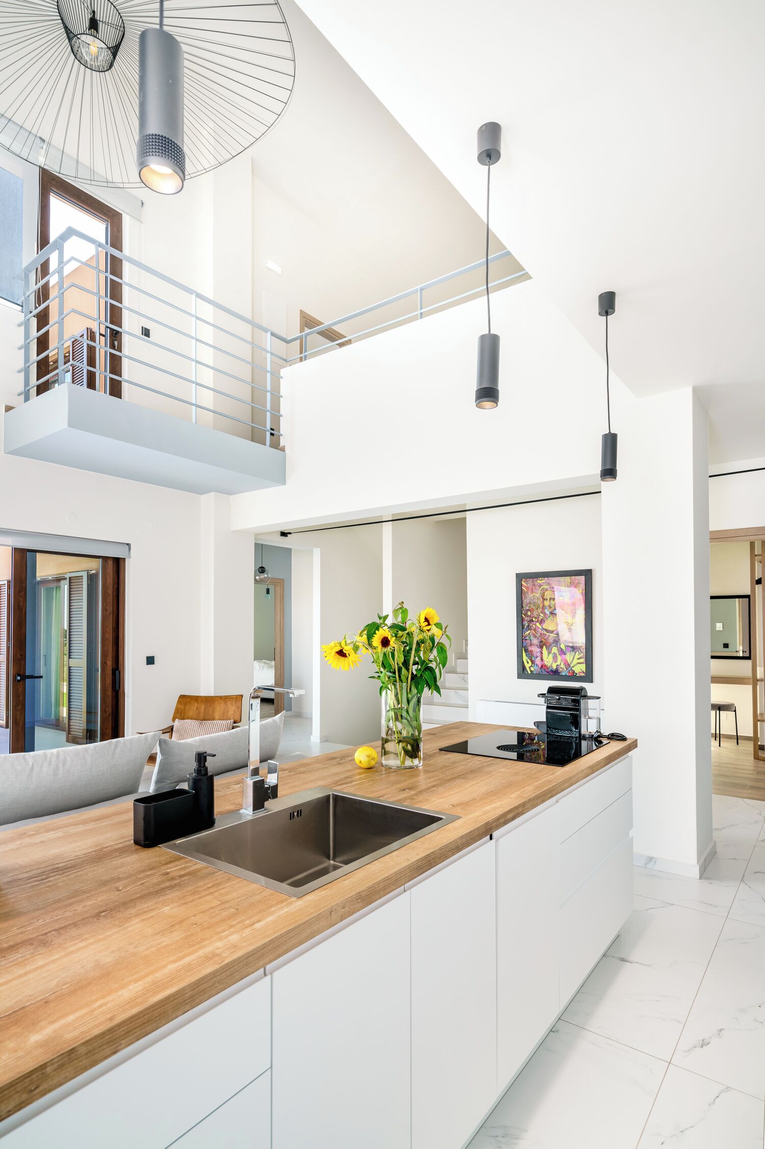 Superior Villa, 4 Bedrooms, Private Pool, Sea View | Private kitchen