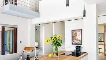 Superior Villa, 4 Bedrooms, Private Pool, Sea View | Private kitchen