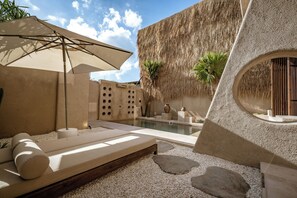 Junior Villa, Patio, Pool View | View from room - Villa Ubuntu at Bocoa Villas (Canggu)