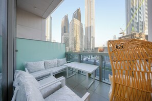 Appartement Deluxe, 2 chambres, vue ville | Vue de la chambre