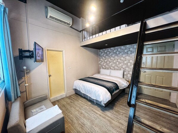 Neljän hengen perhehuone | Äänieristys, ilmainen Wi-Fi, vuodevaatteet