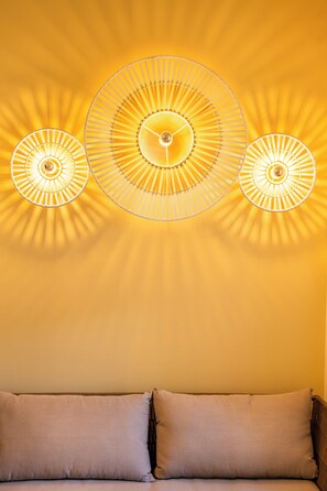 Superior Apartment, City View | Living area | Flat-screen TV - Onyro Villas (Karpathos)