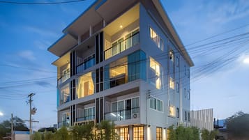 Fassade der Unterkunft