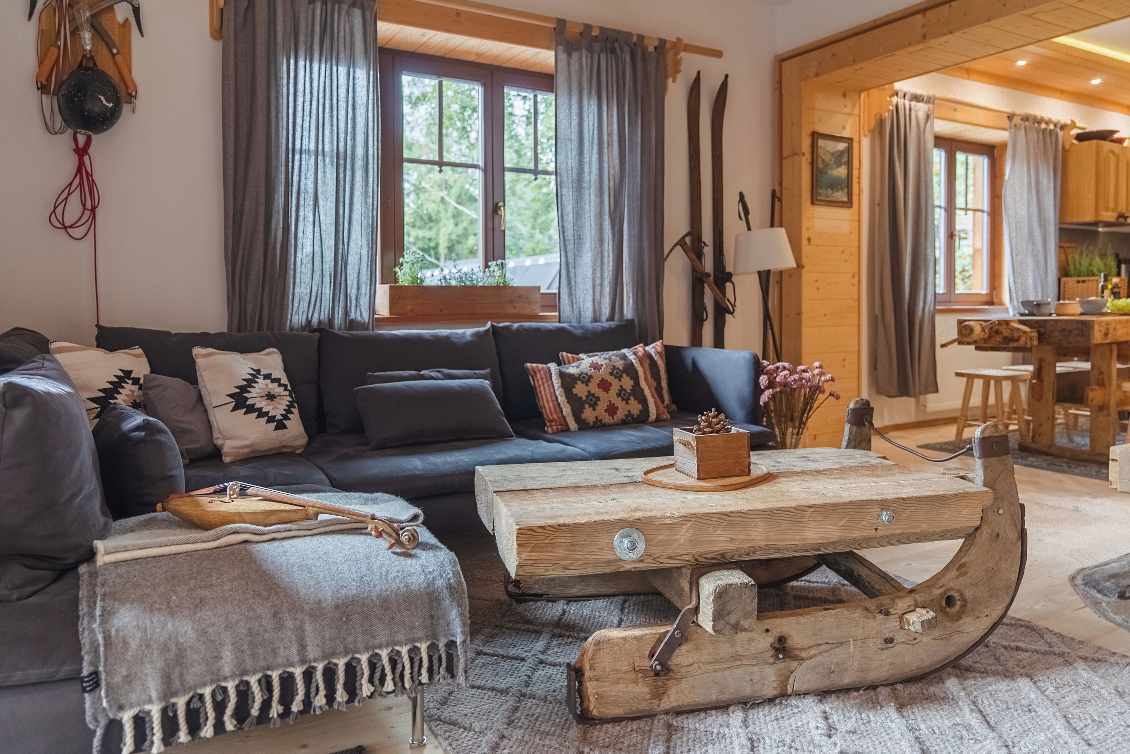 独立别墅, 4 间卧室 | 起居区 | 壁炉