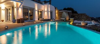 Villa With Views to Delos Island