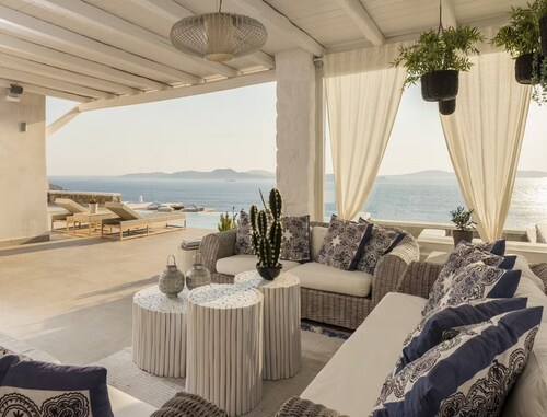 Villa With Views to Delos Island