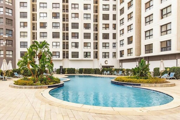 Pool - The Lofts across AUC - D725, The Lofts by Elegant (New Cairo City)