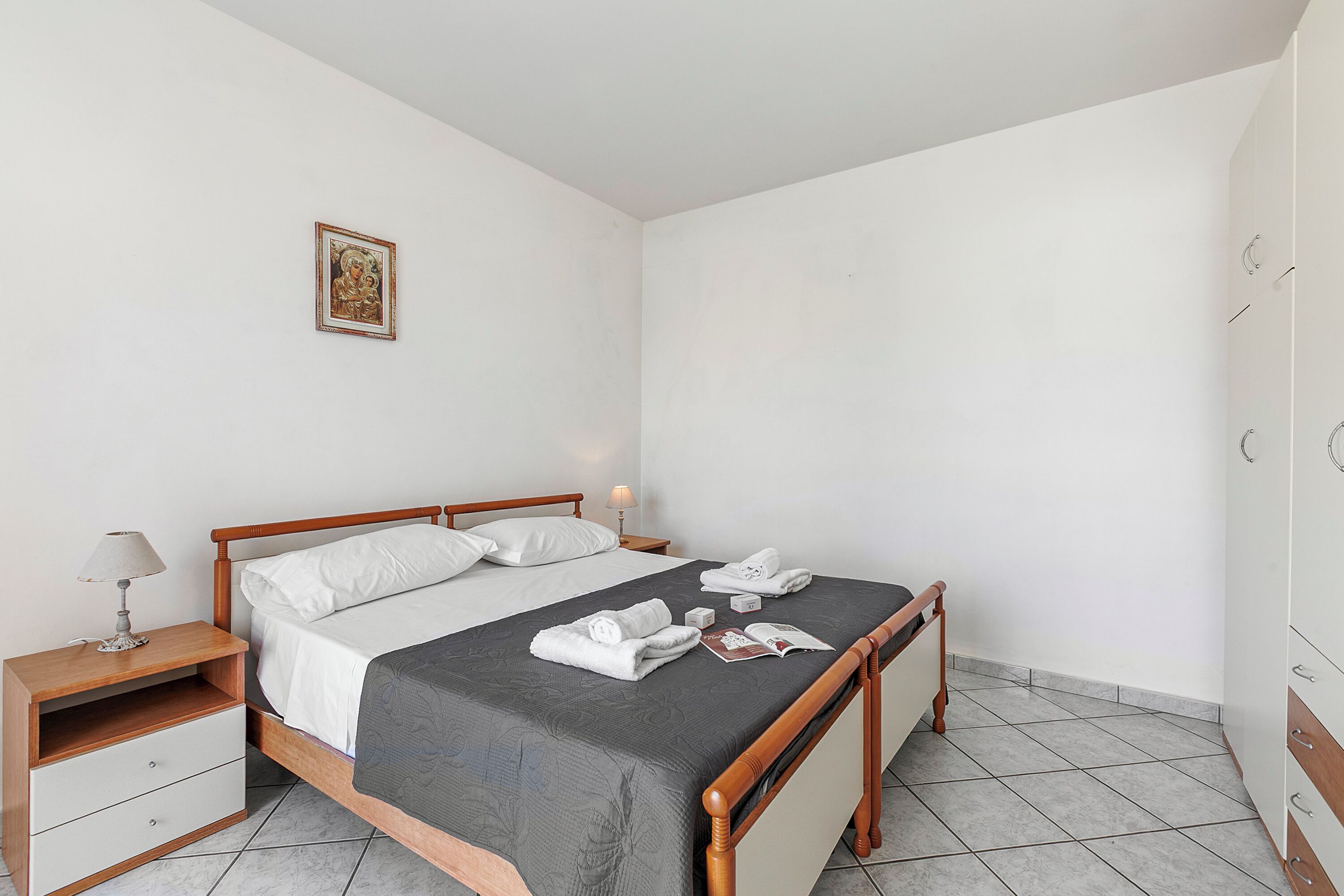 Standard-íbúð - mörg svefnherbergi (Porto Relax Apartment 2 With Sea View) | 2 svefnherbergi, ókeypis þráðlaus nettenging, rúmföt