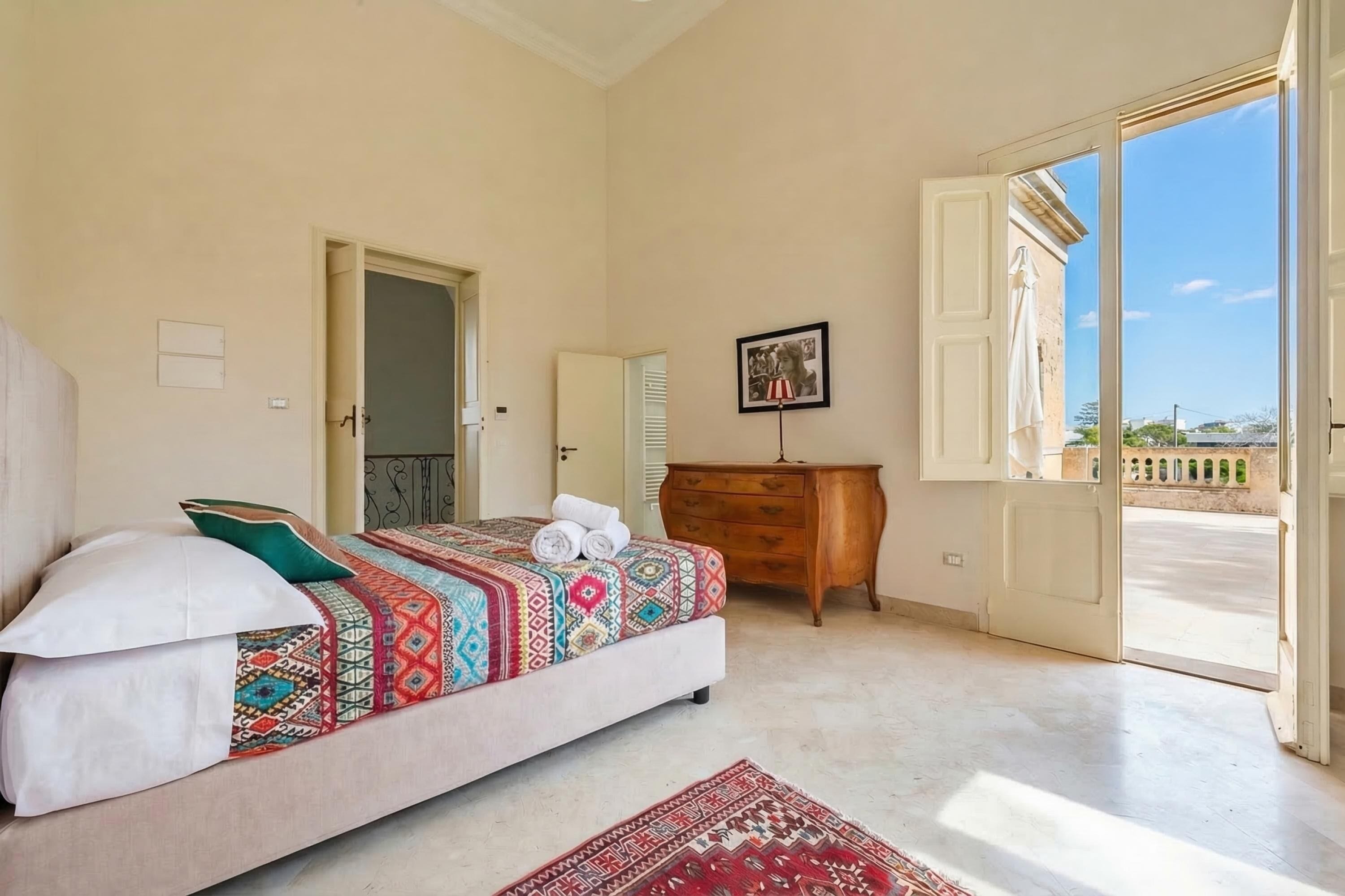 Appartamento familiare, 5 camere da letto, balcone (Vallone Apartment L) | 2 camere