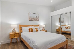 4 bedrooms, iron/ironing board, travel crib, WiFi