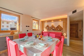 Apartamento familiar, 4 habitaciones, 2 baños (Timo Ski In 10 m) | Restauración