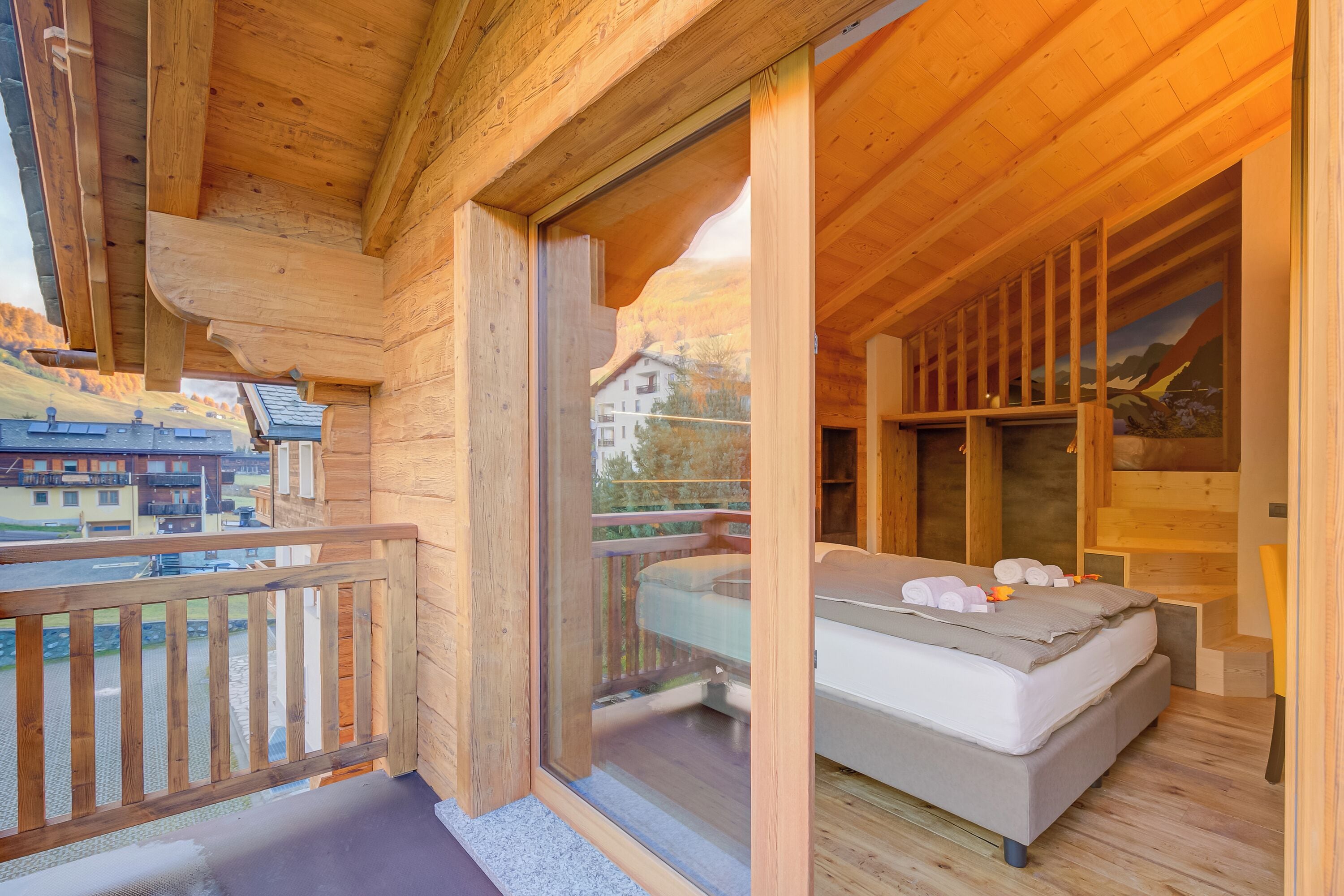 Family Apartment, Multiple Bedrooms, 2 Bathrooms (Blu Genziana Ski In 10 m) | Terrace/patio