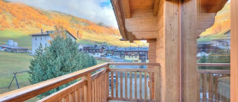 Family Apartment, 2 Bedrooms, 2 Bathrooms (Blu Genziana Ski In 10 m) | Terrace/patio