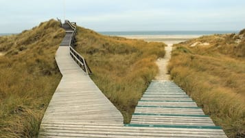 Tæt på stranden