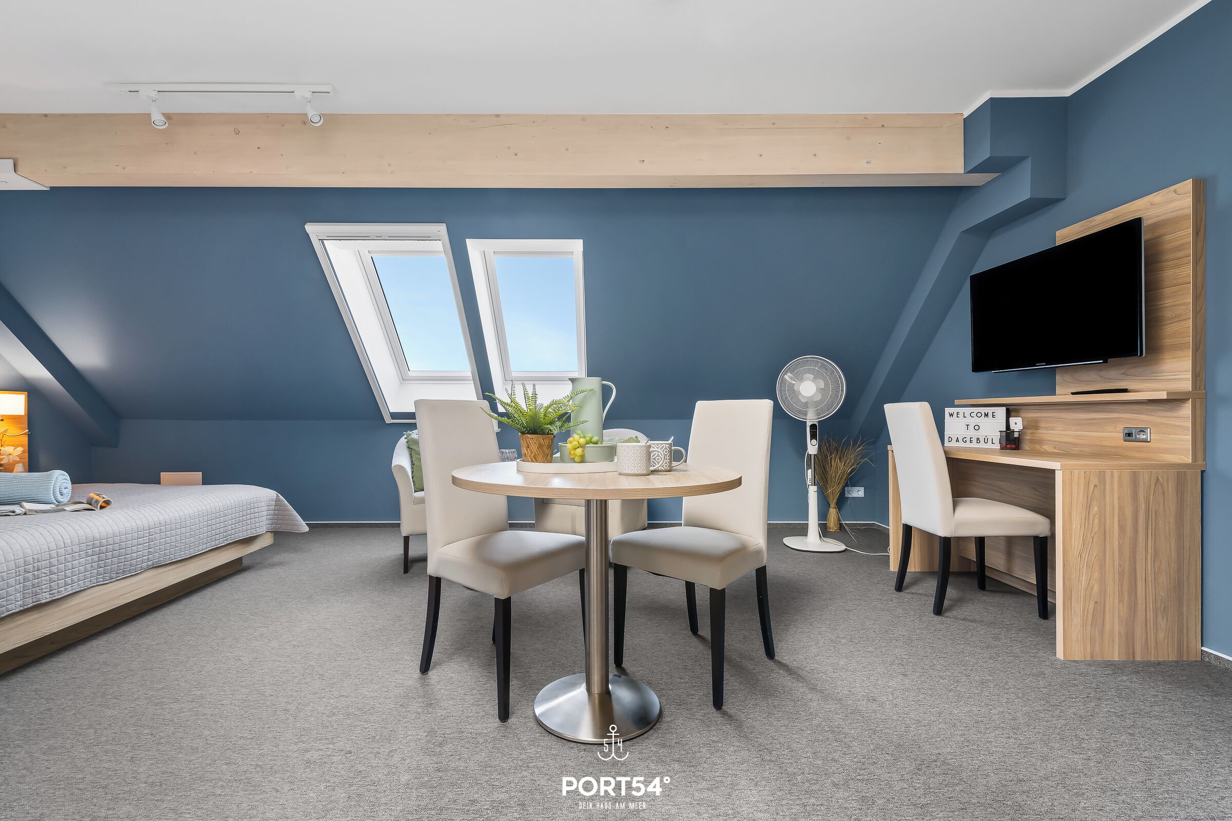 1 Schlafzimmer, Schreibtisch, Bügeleisen/Bügelbrett, Reisekinderbett