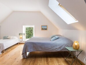 3 chambres, lit de bébé portatif, accès au Wi-Fi (inclus)