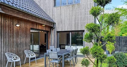 Modern house with garden, comfort, near Lille