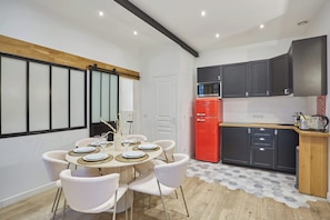 Appartement | Cuisine privée | Produits de nettoyage