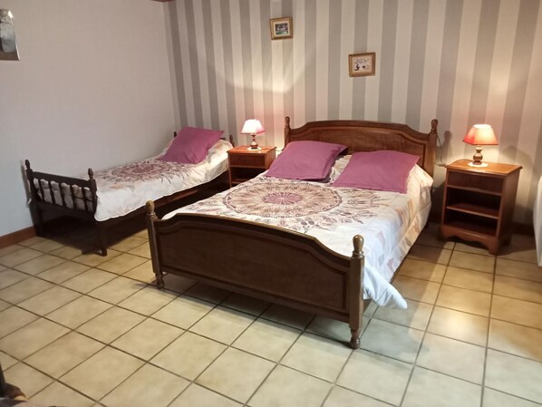 2 bedrooms, free WiFi