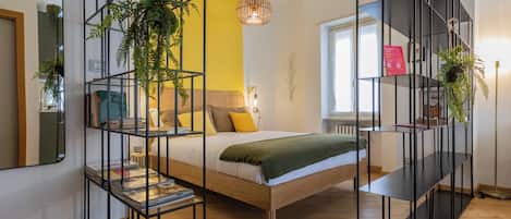 Studio, Balcony | 2 bedrooms, free WiFi, bed sheets