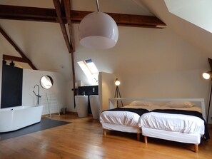 5 habitaciones, wifi gratis y ropa de cama 