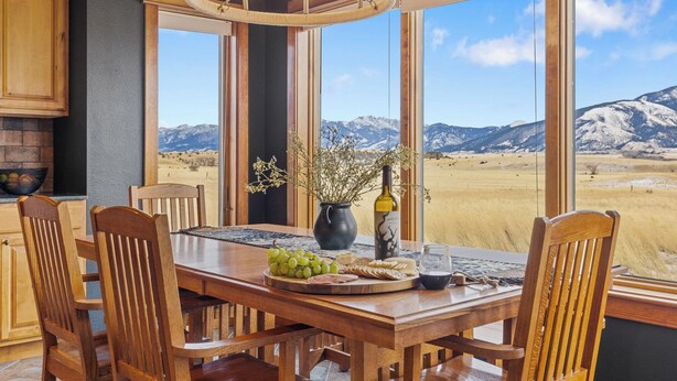 Unclassified image, 1 of 50, button - Yellowstone Fun House | Hot Tub, Game Room + 360° Views (Emigrant)