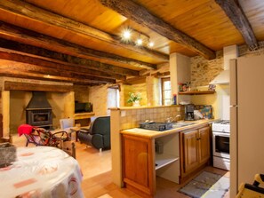 Fridge, microwave, oven, dishwasher - Charming rustic stone house near Sarlat (Marcillac-Saint-Quentin)