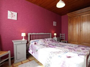 2 chambres, accès au Wi-Fi (inclus)