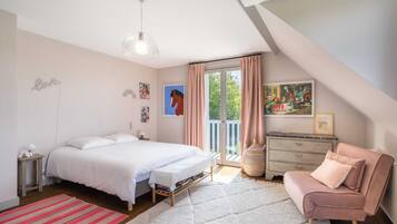 Vila | 4 kamar tidur dan seprai linen