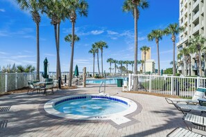 Una piscina climatizada