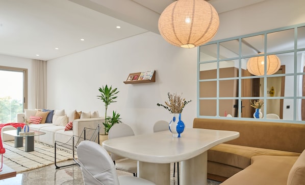 Family Apartment | Living area | Flat-screen TV