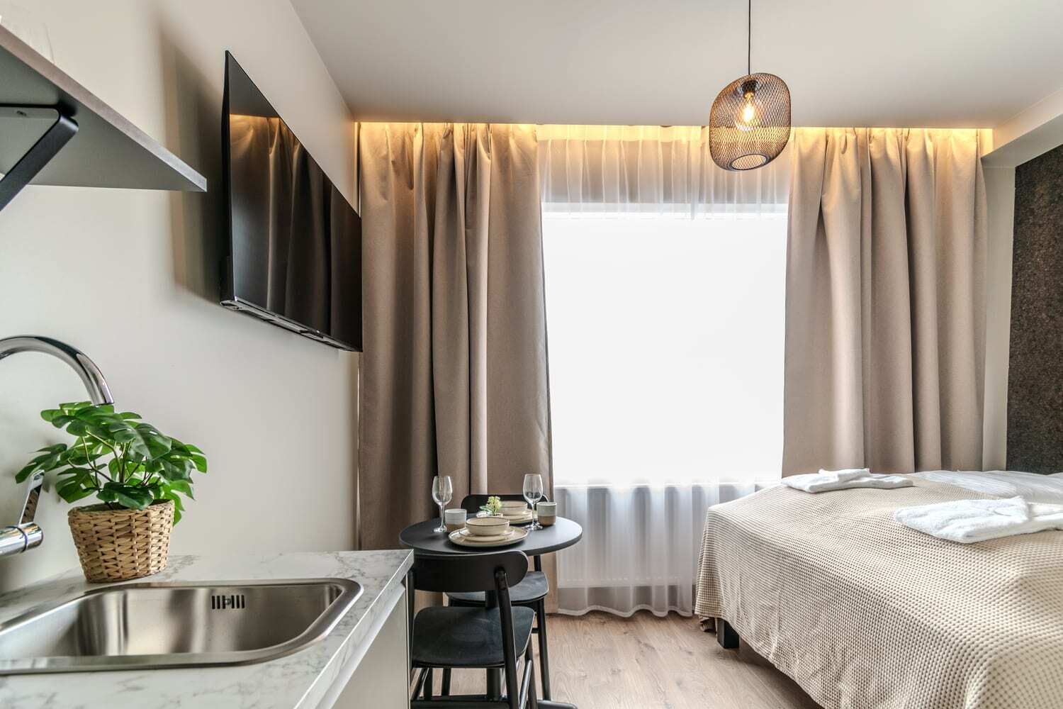 1 habitación, wifi y ropa de cama 