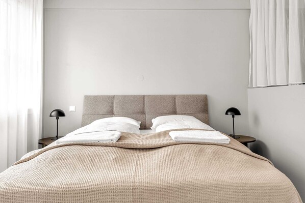 WiFi, bed sheets - Swan Superior Studio Main Center (Reykjavík)