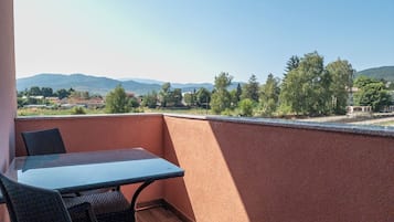 Deluxe Double or Twin Room, Pool View | Terrace/patio