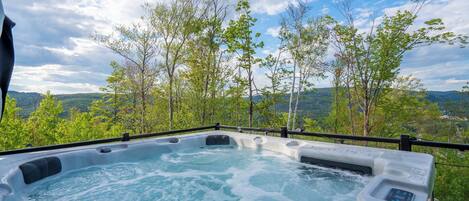 Bain à remous extérieur