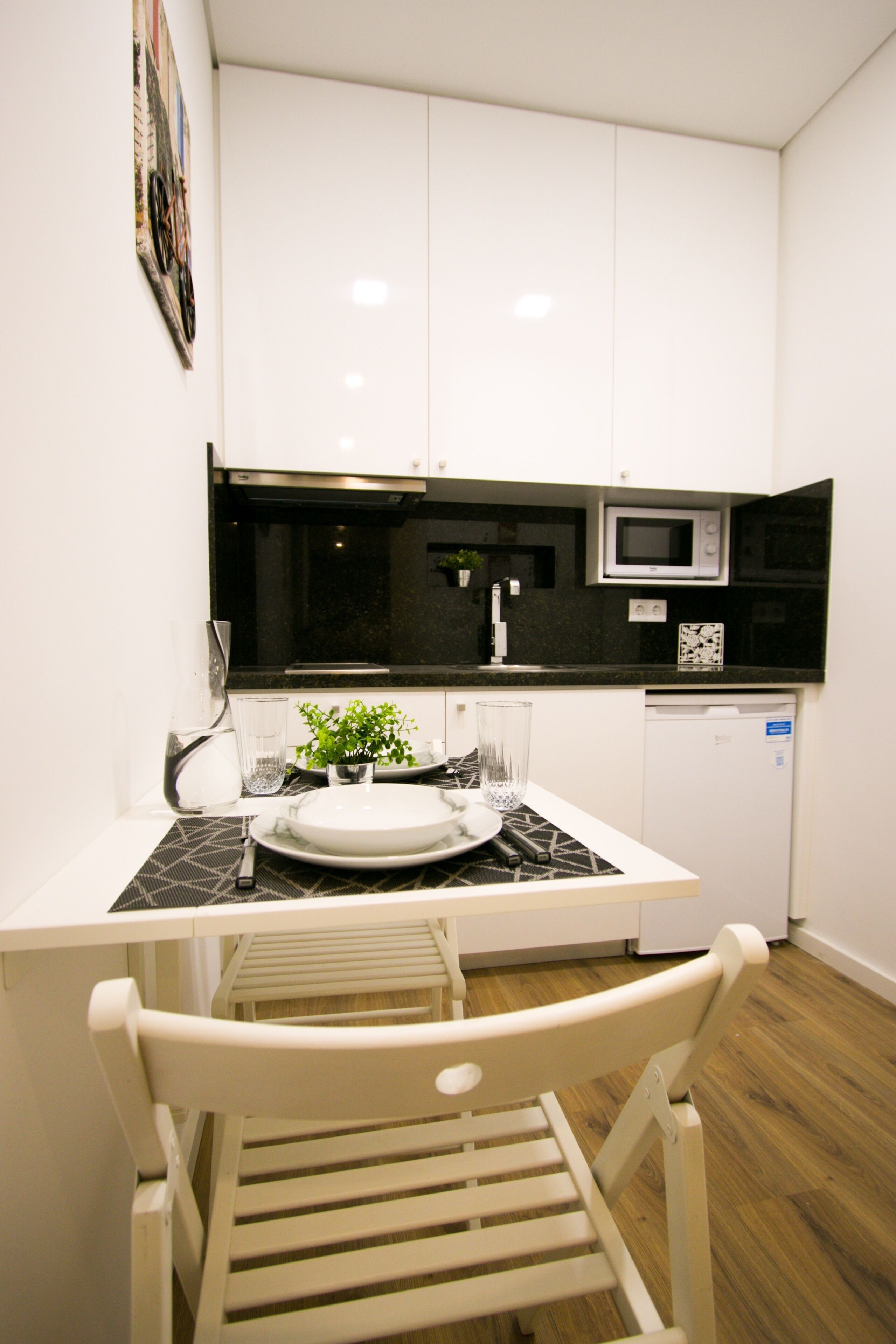 Classic Studio, City View | Private kitchen