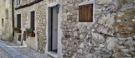 Detalhe da fachada