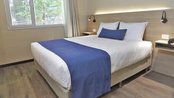 Wifi gratis y ropa de cama