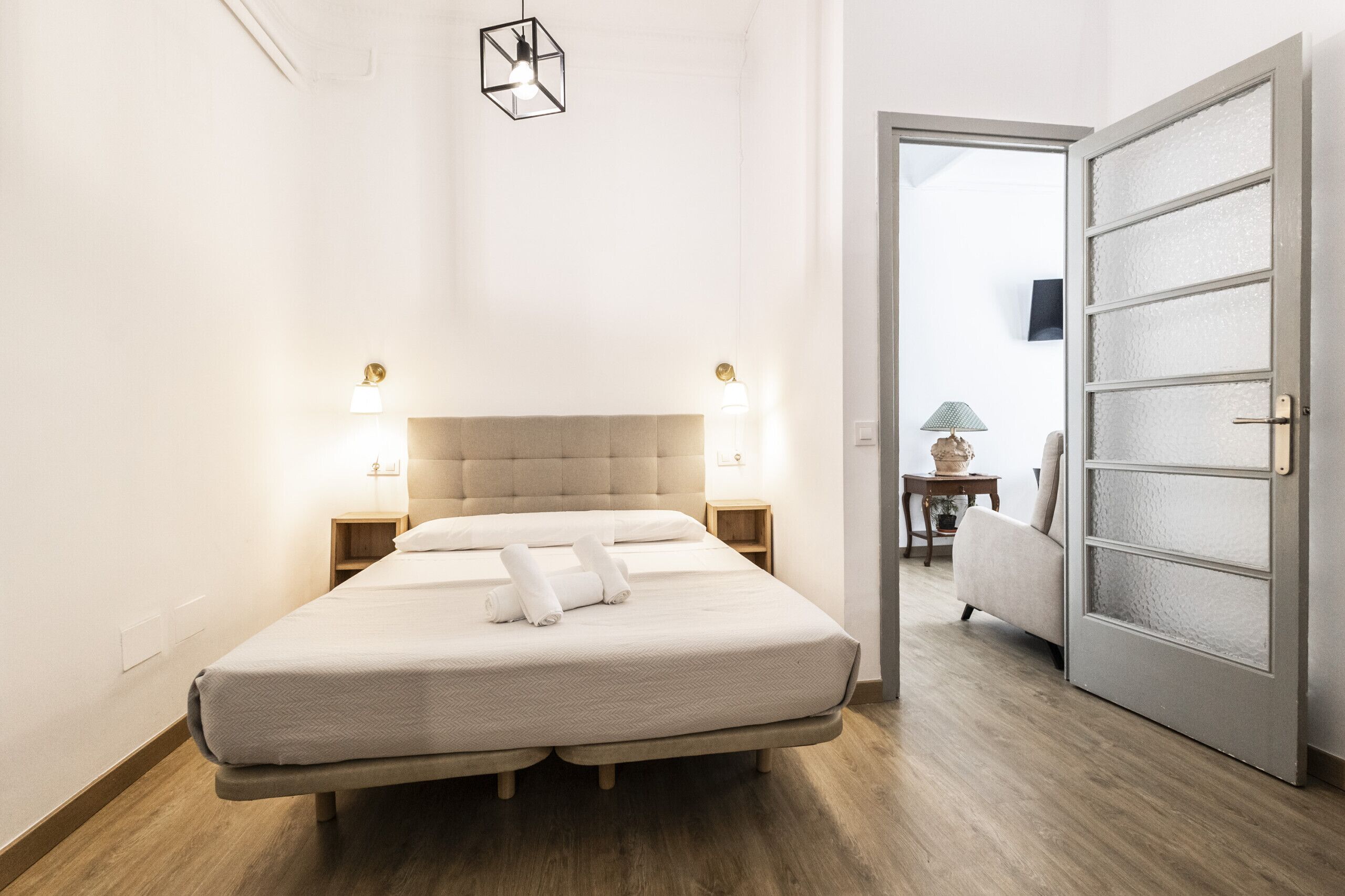 1 soverom, strykejern/-brett, reiseseng for barn og wi-fi (inkludert)