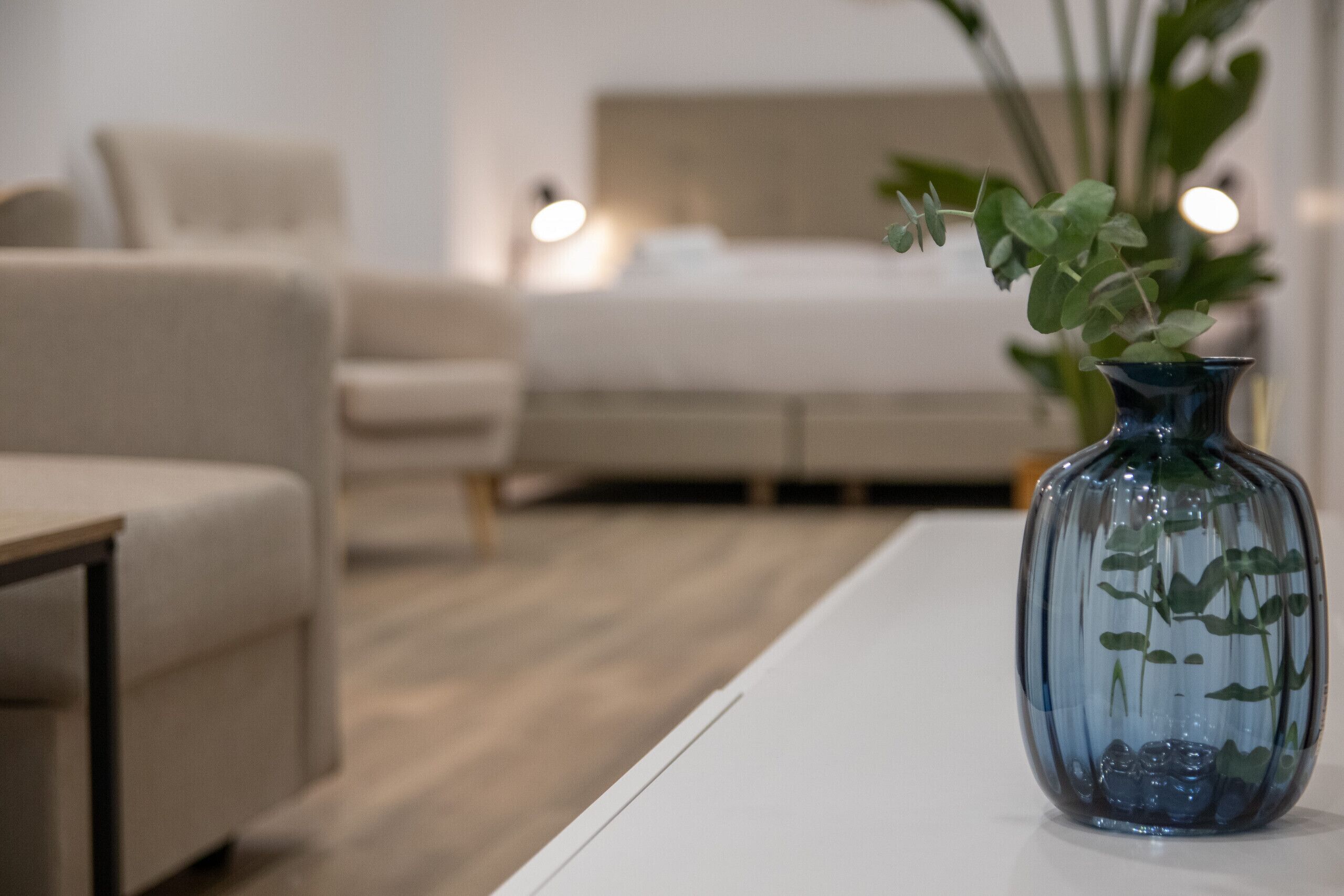 Een strijkplank/strijkijzer, gratis wifi