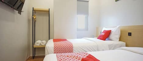 1 habitación y ropa de cama