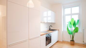 Mikrowelle, Herdplatte, Geschirrspüler