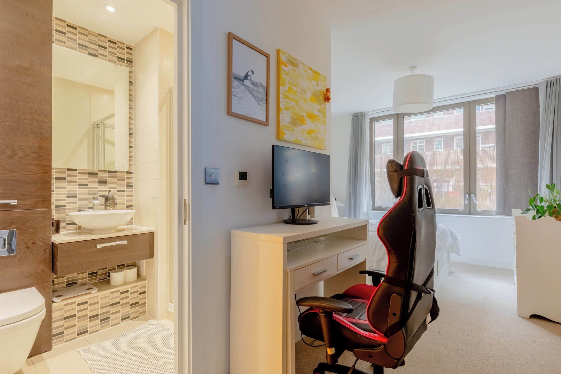 淋浴设施、吹风机