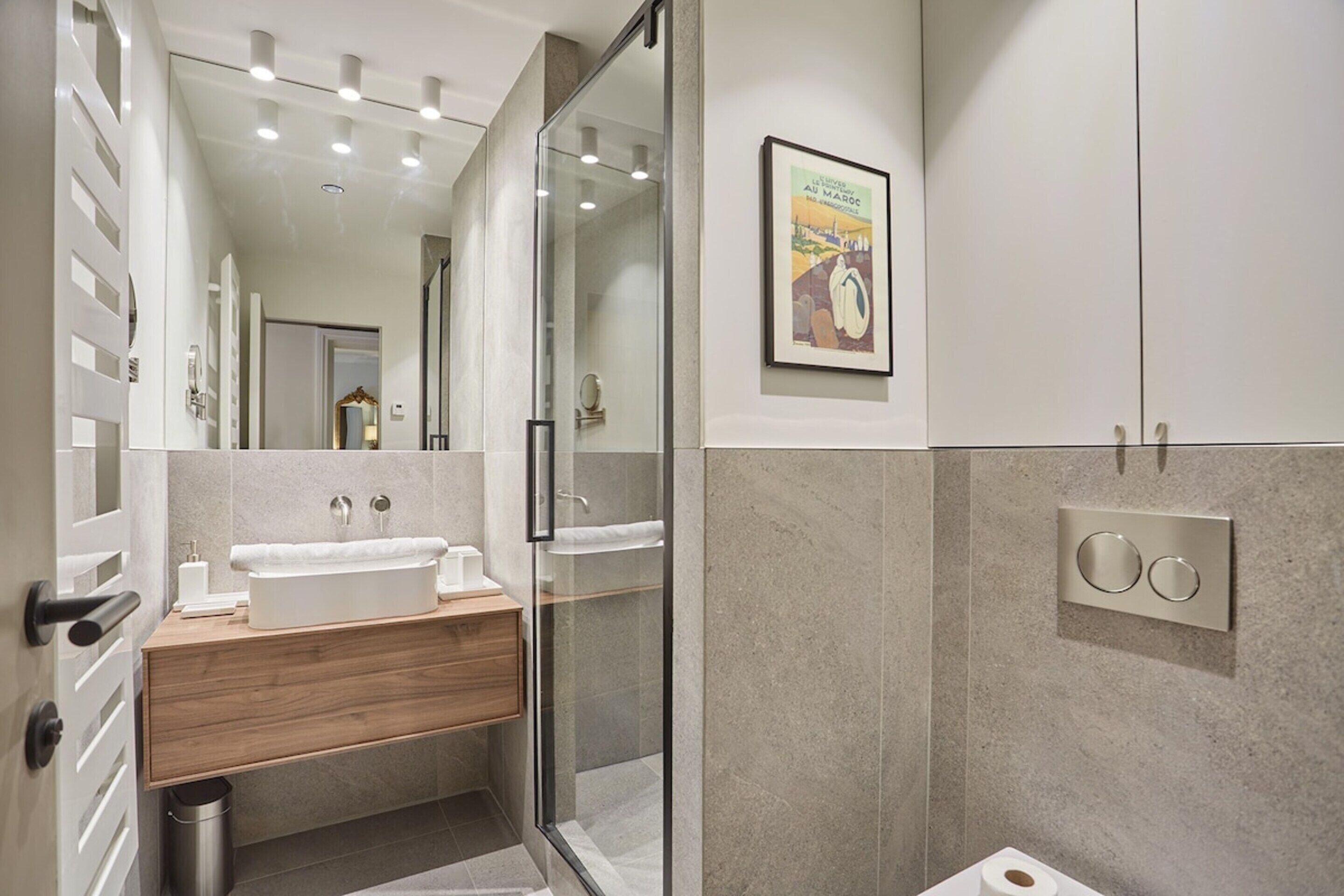 Apartment | Badezimmer | Haartrockner, Seife